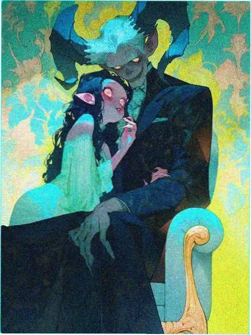 红裙与胶片海报